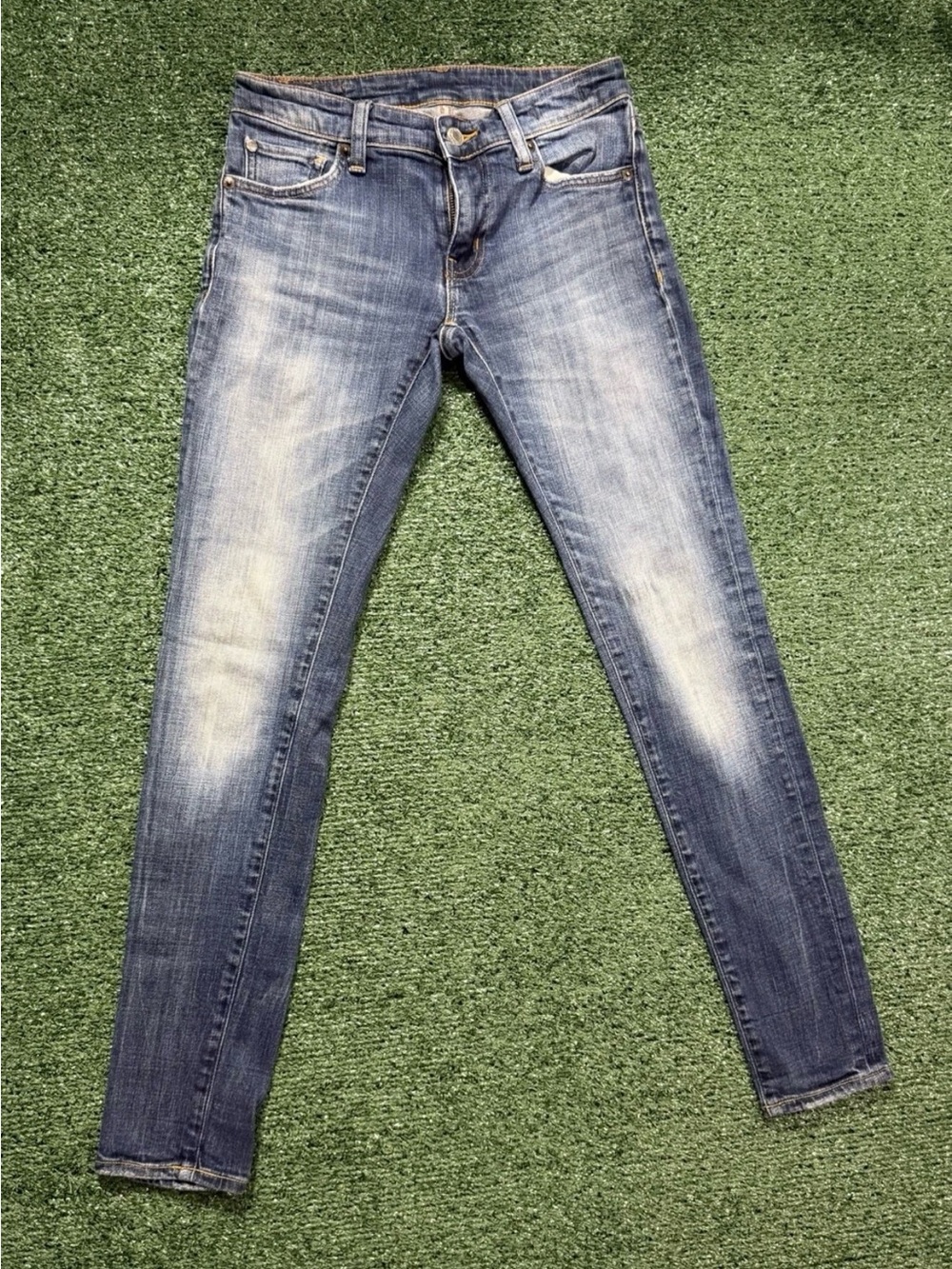 Denim & Supply Ralph Lauren Skinny Jeans Women’s 26/30 Medium Wash Distressed